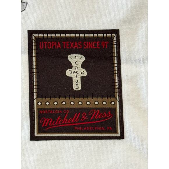 Cactus Jack Travis Scott x Mitchell & Ness Mississippi State University Tee*NEW - Picture 4 of 8